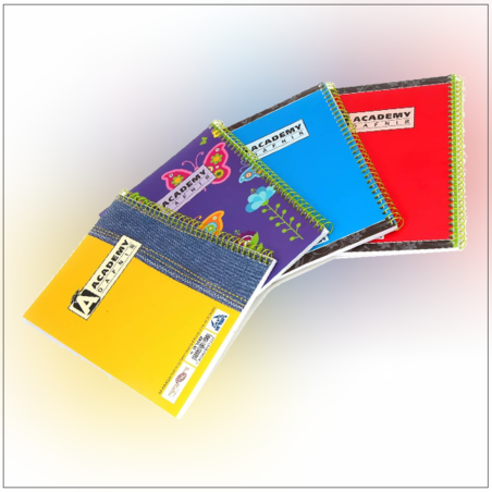 מחברת ספירל A4 כריכת קרטון 72 דף