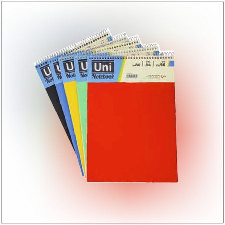 בלוק ספירל כריכה קשה A4