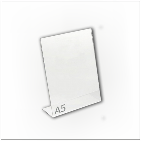 מעמד תצוגה A5 שולחני אנכי