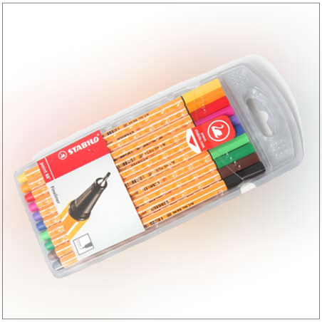 עט לבד סטבילו 88 סט 1/10