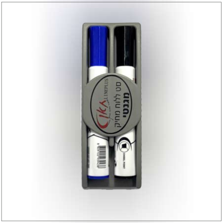 ספוג ללוח מחיק מגנטי +2 טושים מחיקים ליין פלוס