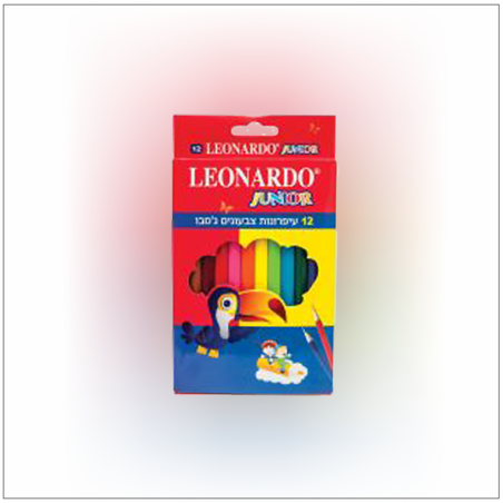 צבעי עיפרון לאונרדו 1/12 ג
