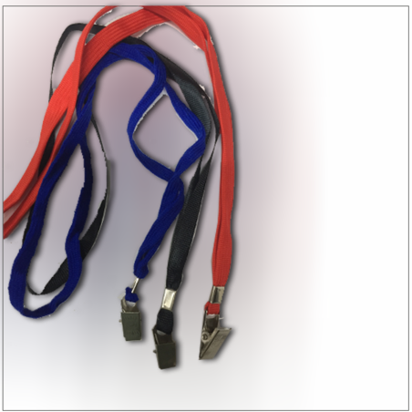 שרוך לתג שם מבד