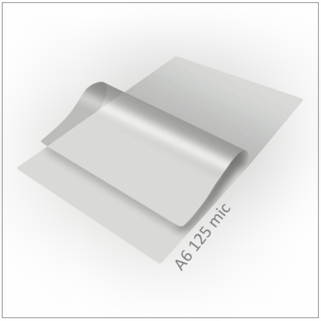 מארז למינציה  125 מיקרון A6