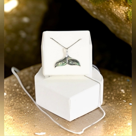 תליון זנב הכריש צדף אבלון