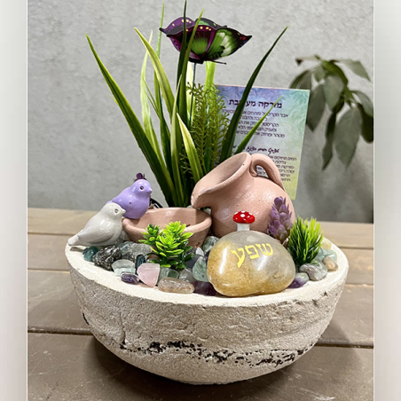 מזרקה בינונית פלואורייט