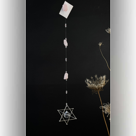 מובייל מרכבה אבן הרוז קוורץ