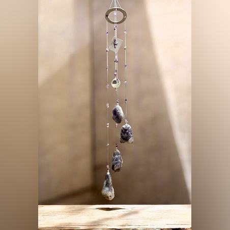 מובייל קריסטל אמטיסט גדול