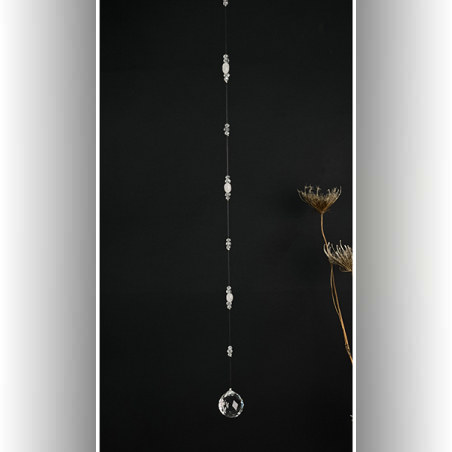 מובייל קריסטל 40 מ״מ אבן הקוורץ