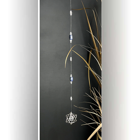 מובייל מגן דוד עם אבן הלאפיס