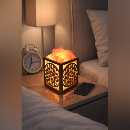 מנורות מלח לייזר זרע החיים