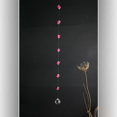 מובייל חוט 30 מ״מ פרחים במגוון צבעים