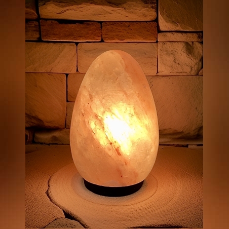 מנורת גביש מלח מוחלק
