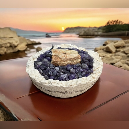 מזרקה בינונית אמטיסט