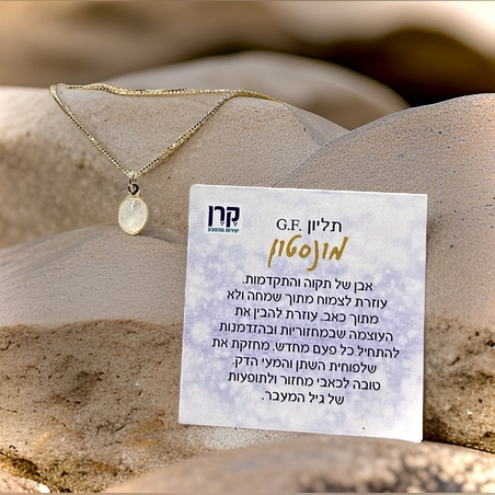 שרשרת עם תליון קריסטל מונסטון