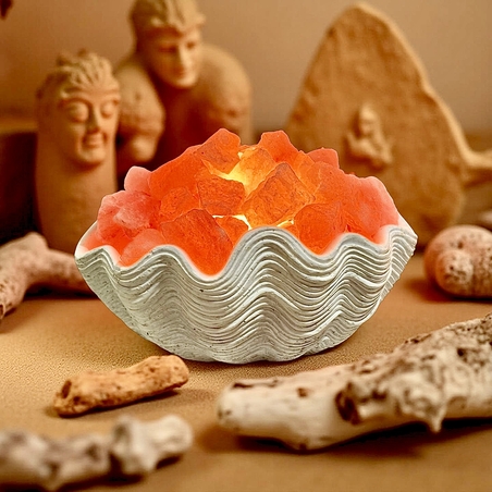 מנורת מלח הימלאיה, נשימת הים ואור הגלים