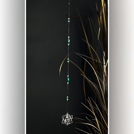 מובייל מגן דוד עם אבן המלכית