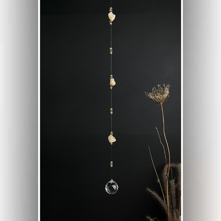 מובייל קריסטל 40 מ״מ אבן הסיטרין