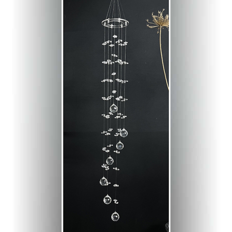 מובייל קריסטל7 חוטים בשיבוץ משושי קריסטל