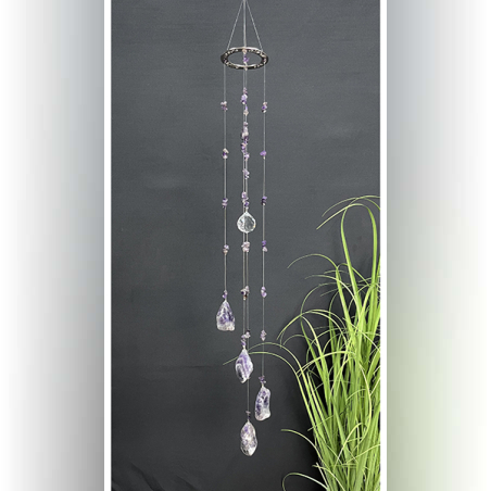 מובייל קריסטל אמטיסט גדול