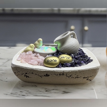 מזרקת חרס מלבנית