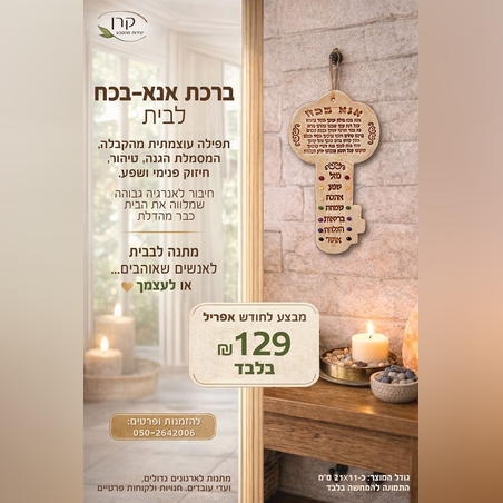 ברכת אנא בכח מפתח