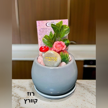 עציצי קריסטל מעוצבים