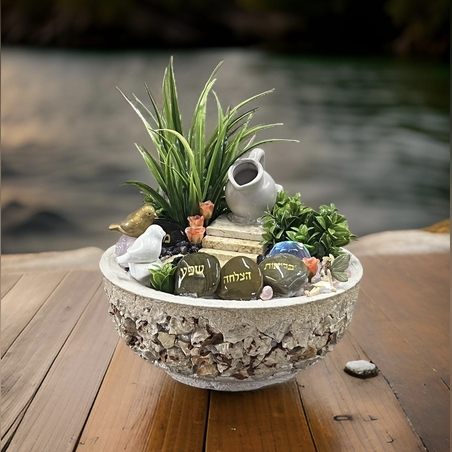 מזרקת שברים מעוצבת