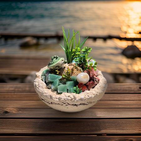 מזרקת גלם בינונית מעורבת