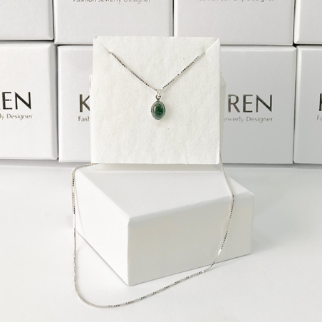 שרשרת עם תליון קריסטל אוונטורין