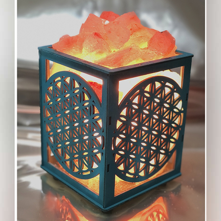 מנורות מלח לייזר זרע החיים