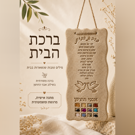 ברכת הבית 12 אבני החושן