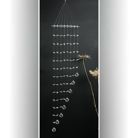 מובייל נבל 9 חוטים בשיבוץ משושי קריסטל