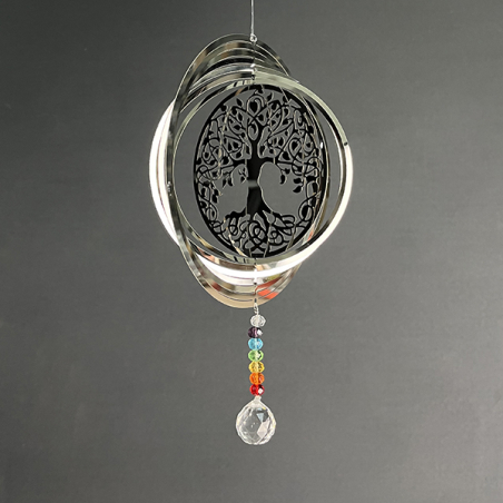 מובייל ספירלה עץ החיים 7 צ׳אקרות