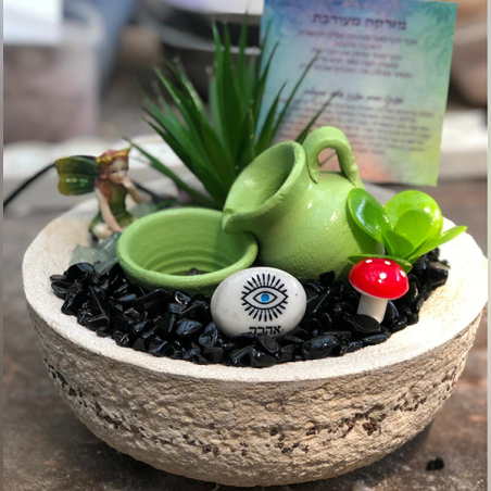 מזרקה בינונית אוניקס ואוונטורין