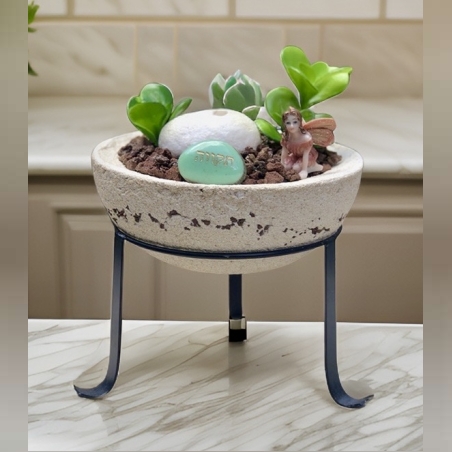 מזרקת אבני בזלת ארץ ישראל