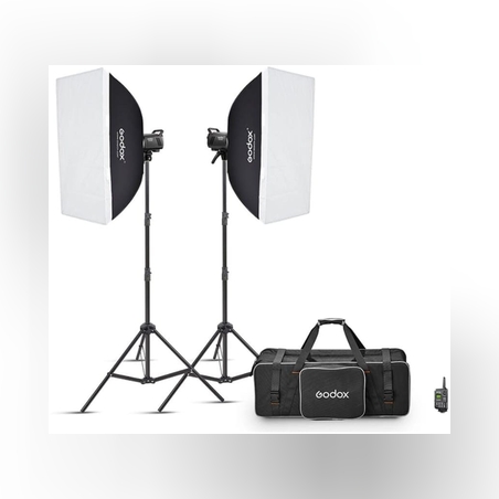 MS300-F Dual MS300 Studio Flashes Kit