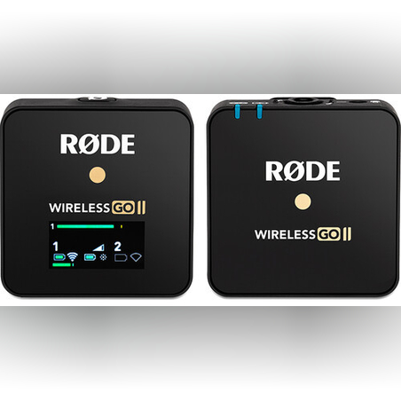 מערכת מיקרופון אלחוטית Rode Wireless GO II Single