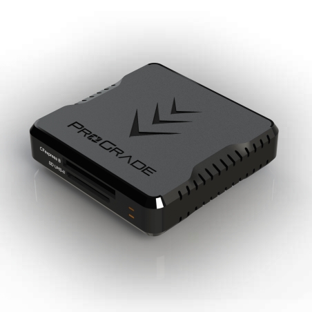 קורא כרטיסי זיכרון ProGrade Dual-Slot CFEXPRESS TYPE B & SDXC UHS-II PG5.5