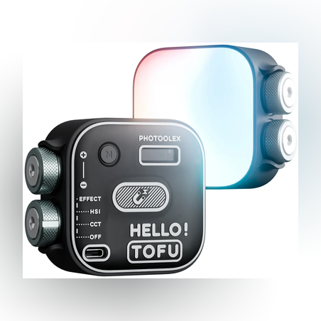 תאורת וידאו RGB TOFU PHOTOOLEX