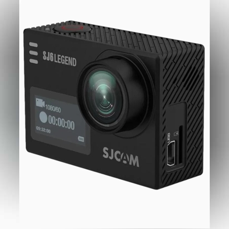 מצלמת אקסטרים SJ6 Legend 4K בצבע שחור מבית SJCAM