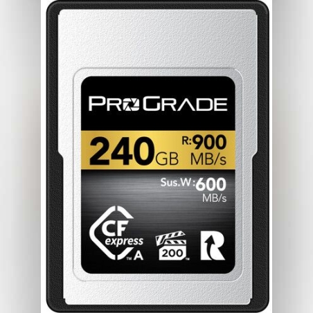 כרטיס זיכרון ProGrade 240GB CFexpress Type A Gold