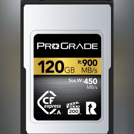 כרטיס זיכרון ProGrade 120GB CFexpress Type A Gold