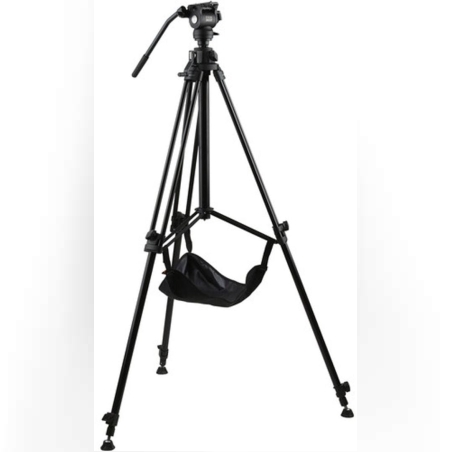 חצובה עם ראש וידאו E-Image EG03FA3