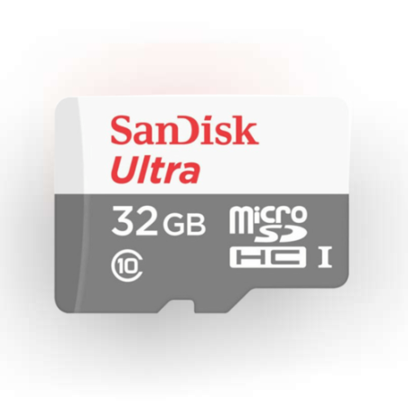 כרטיס זיכרון SANDISK MICRO SD SDSQUNR-032G-GN3MN 100MB/s