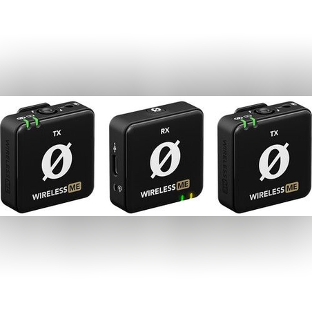 מערכת מיקרופון אלחוטית שני משדרים RODE Wireless ME Dual