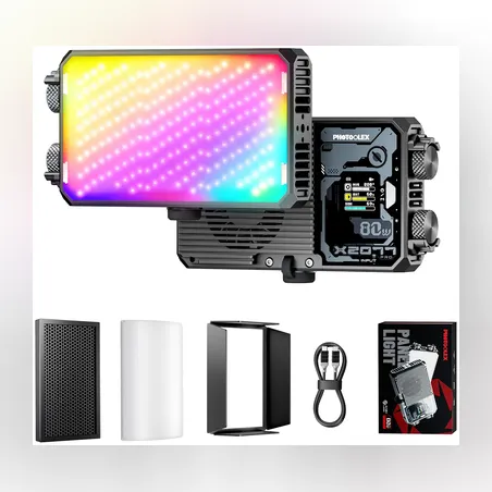 פנס וידאו X2077 PRO PHOTOOLEX