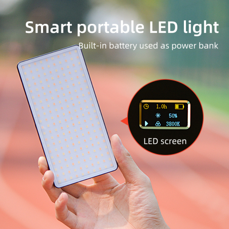 פנס לד לוידאו Kingma KM-200AI LED