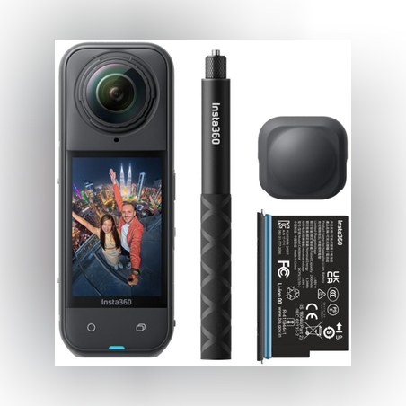 מצלמה וקיט אביזרים Insta360 X5 Starter Bundle