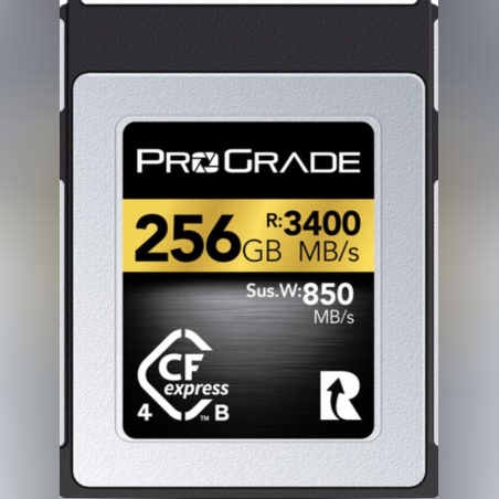 כרטיס זיכרון ProGrade 256GB CFexpress 4.0 Gold
